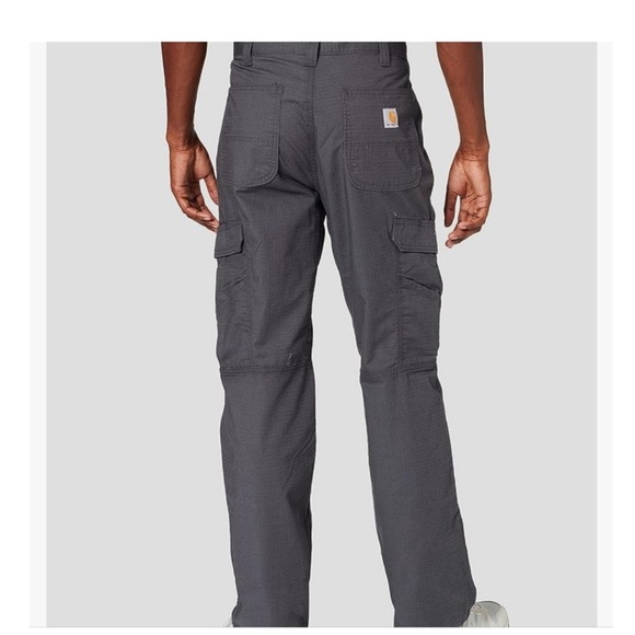 Carhartt Force Relaxed Fit Ripstop Cargo Work Pants 42 x 30 Gray Big & Tall - Picture 2 of 10